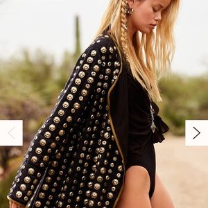 Free people coin jacket